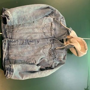 Men’s Sherpa-Lined Hollister Jean Jacket Medium